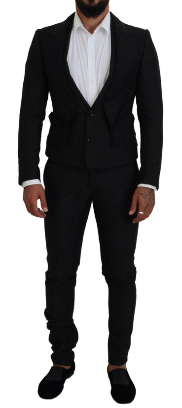 Elegant Black Martini Suit for the Modern Man