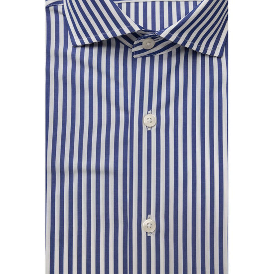 Light Blue Cotton Men Shirt