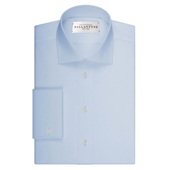 Light Blue Cotton Men Shirt