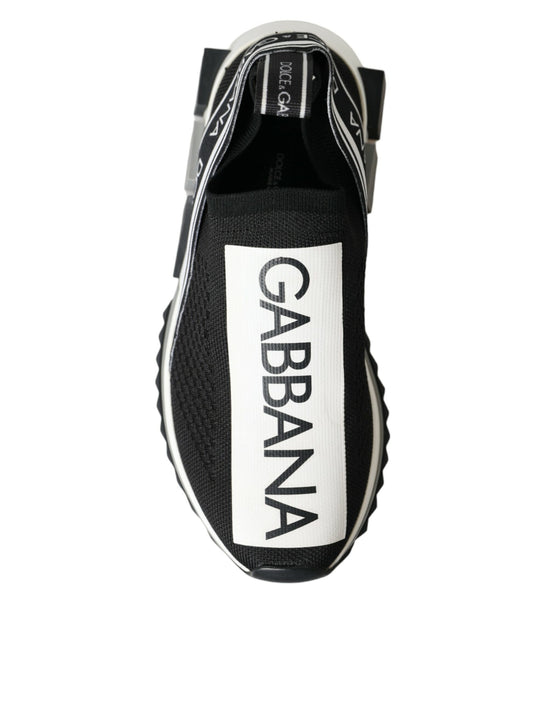 Black White Slip On Sorrento Sneakers Shoes