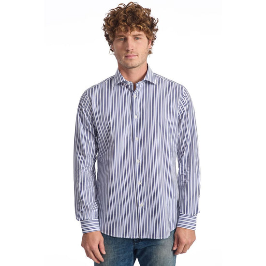 Light Blue Cotton Men Shirt