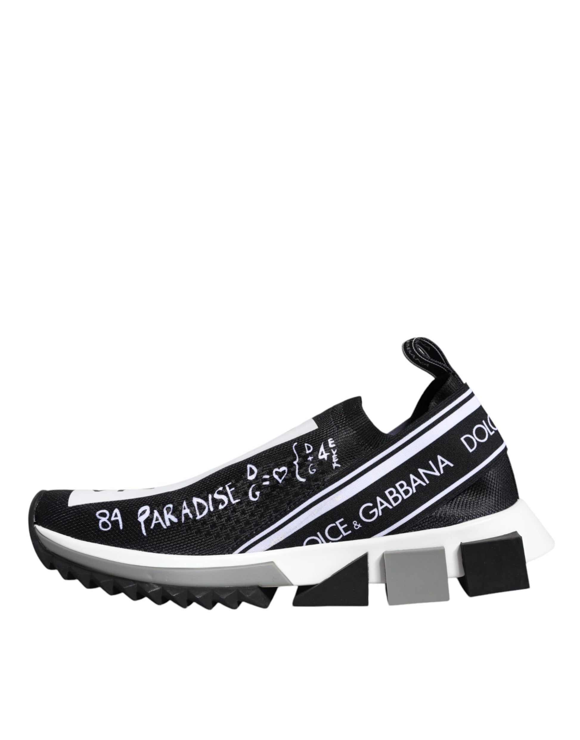 Black White Sorrento Low Top Sneakers Shoes