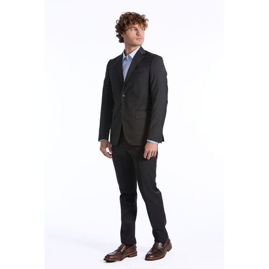 Gray Wool Men Suit