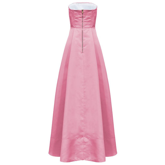 Pink Polyester Dress