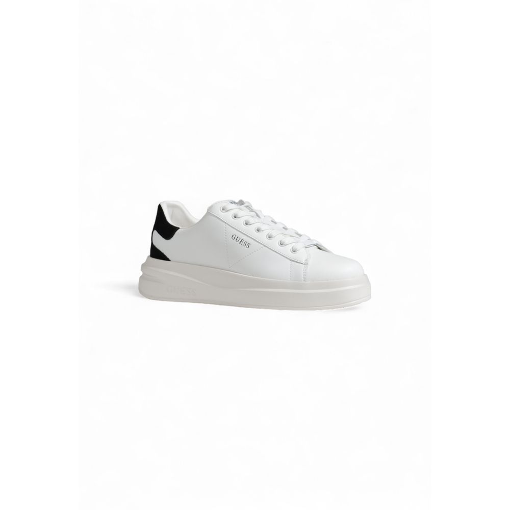 Black And White Polyethylene Sneaker