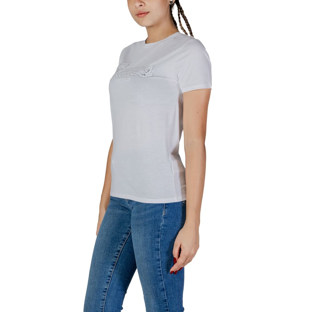 White Cotton Tops & T-Shirt