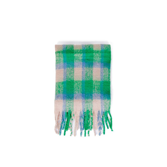 Green Polyester Scarf