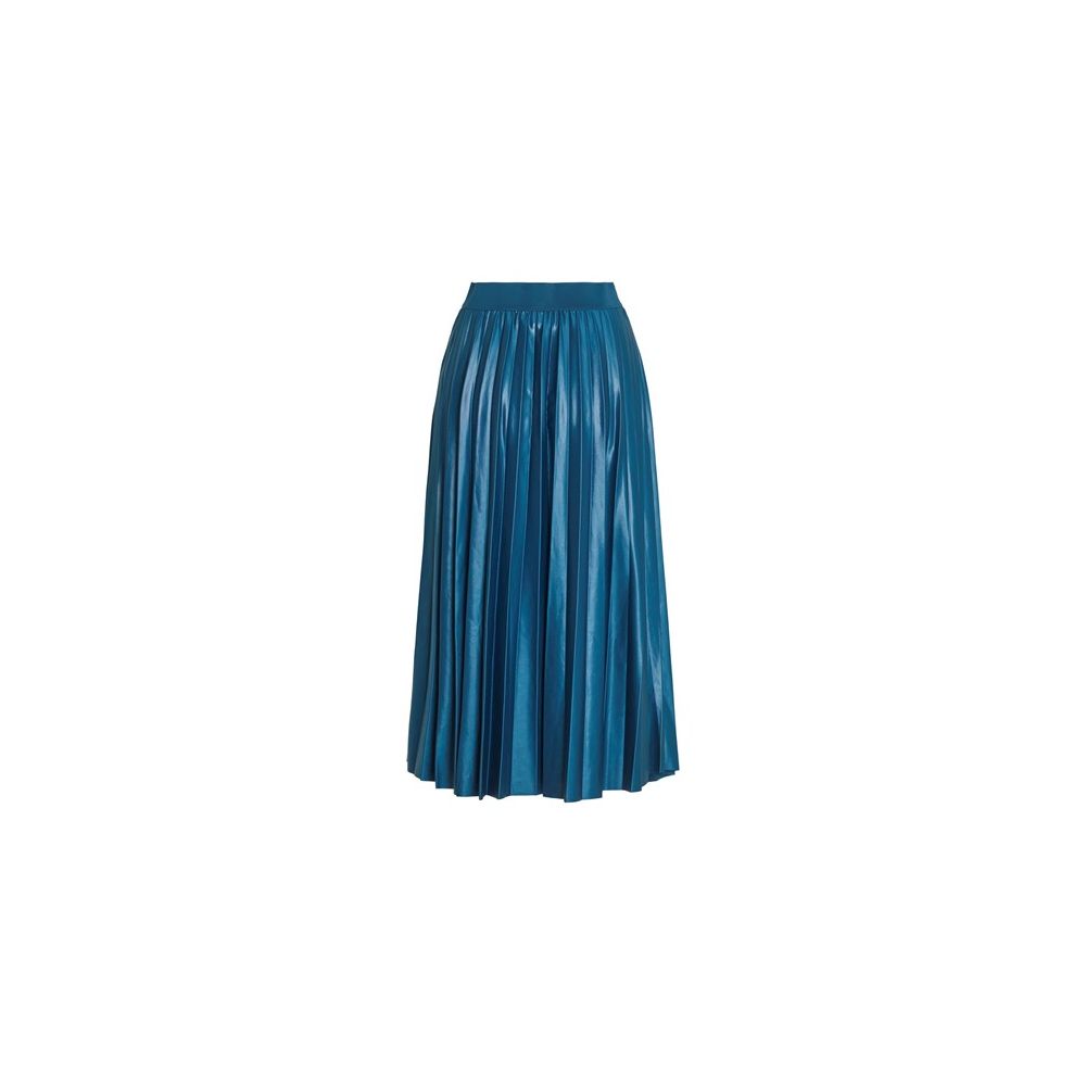 Blue Polyester Polyester Skirt