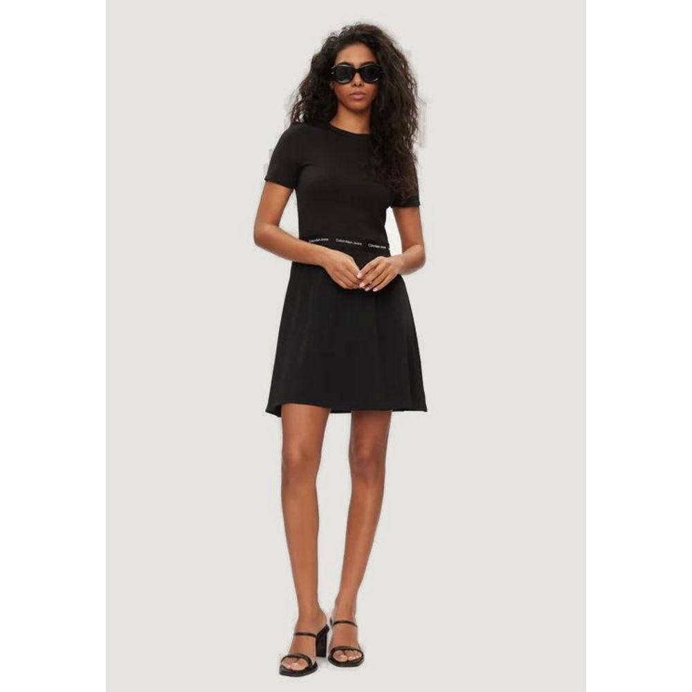 Black Viscose Dress