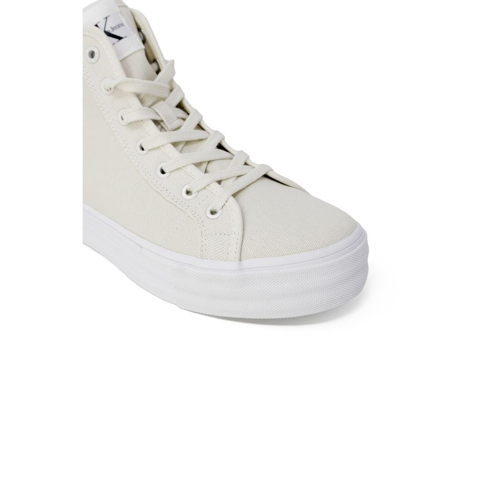 Beige Cotton Cotton Sneaker