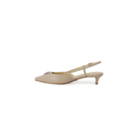 Beige Polyester Sandal