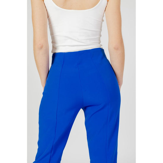 Blue Recycled Polyester Jeans & Pant