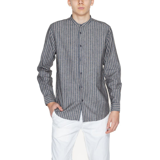 Gray Linen Shirt