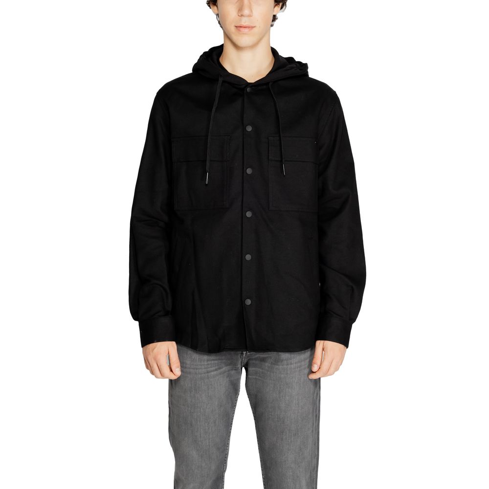 Black Cotton Shirt