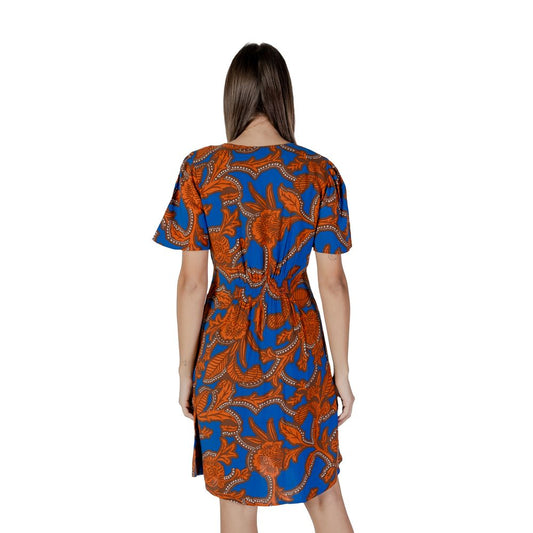 Blue Viscose Dress