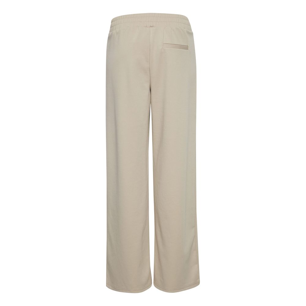 Beige Polyethylene Polyethylene Jeans & Pant