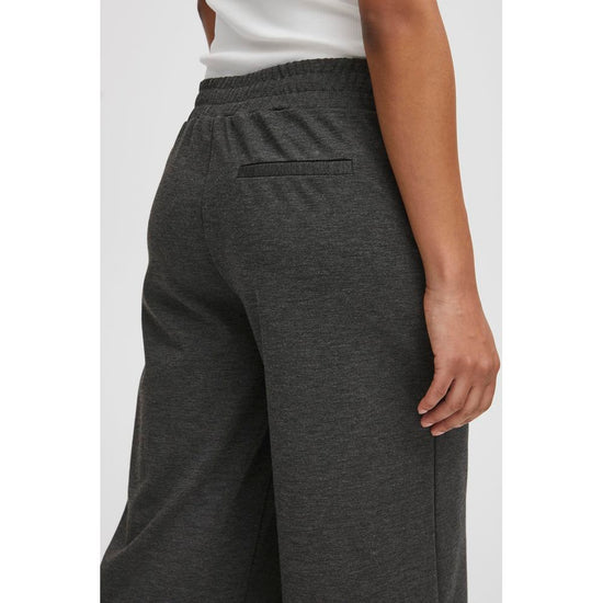 Gray Polyester Polyester Jeans & Pant