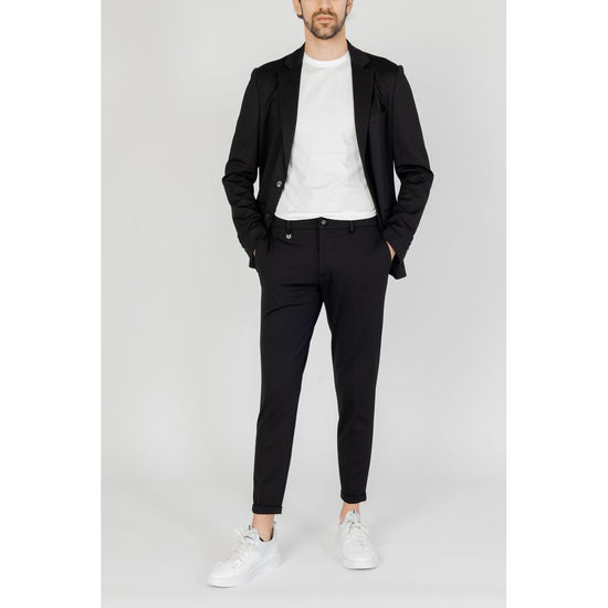 Black Polyester Suit