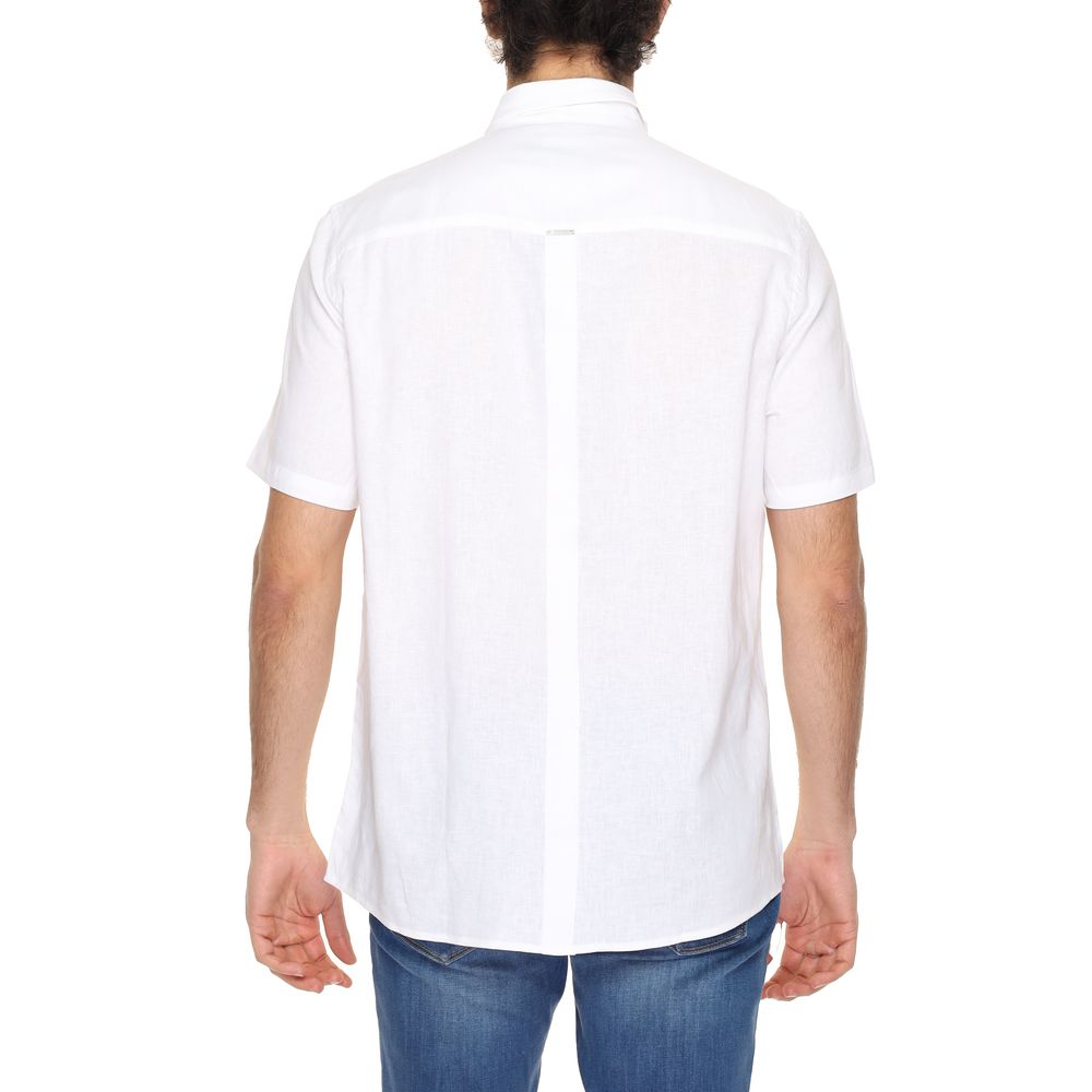 White Linen Shirt