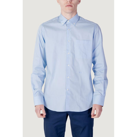 Blue Cotton Shirt