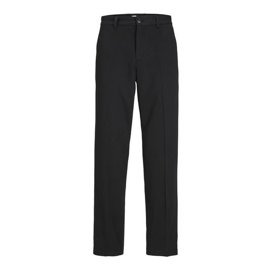 Black Recycled Polyester Jeans & Pant