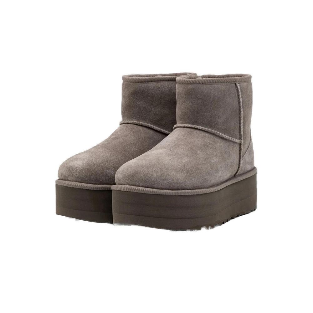 Gray Suede Boot