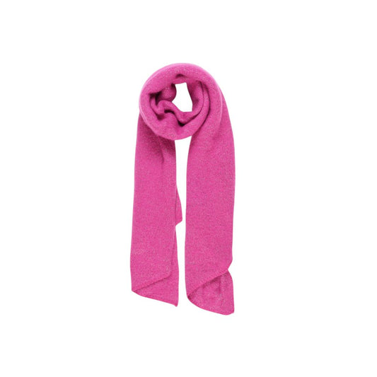 Pink Recycled Polyester Scarf