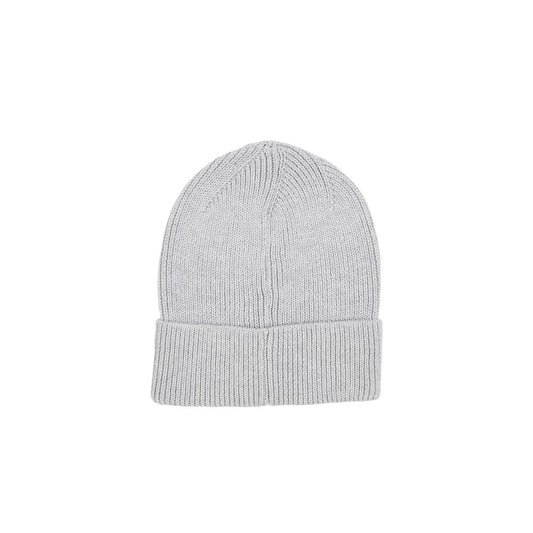 Gray Cotton Cotton Hat