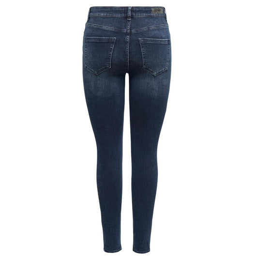 Blue Cotton Jeans & Pant