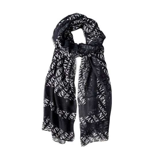 Black Modal Scarf