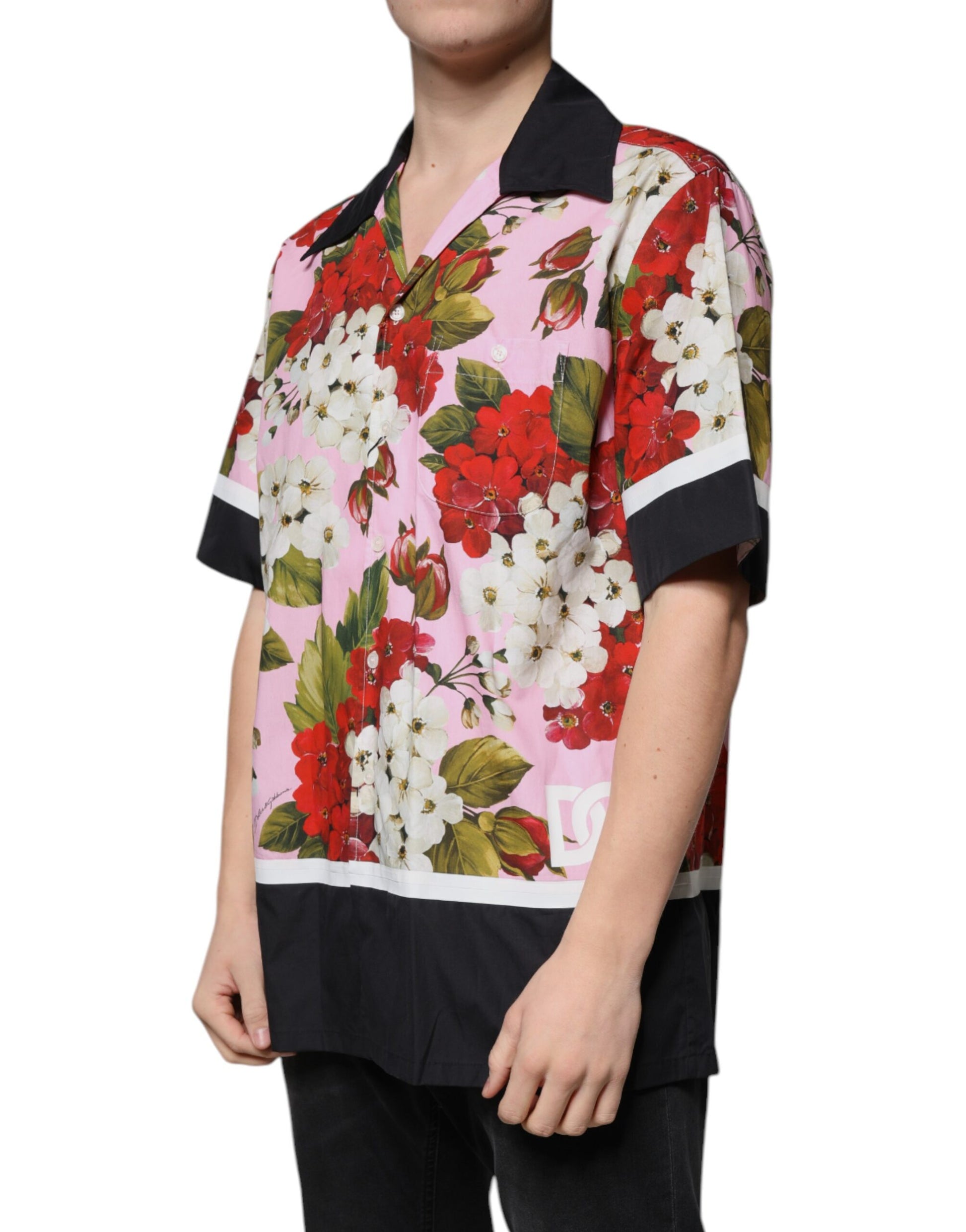 Multicolor Floral Button Down Casual Shirt