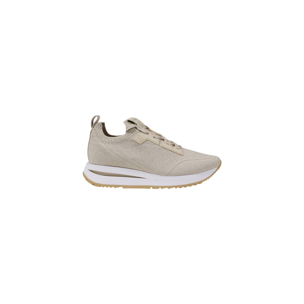 Beige Polyester Sneaker