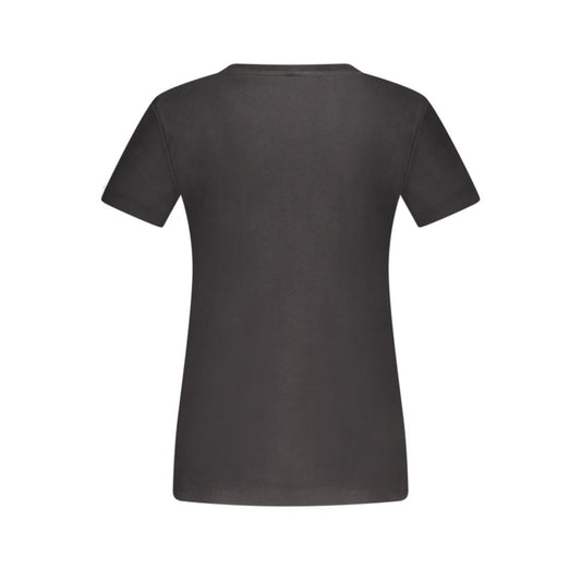 Black Cotton Women TShirt