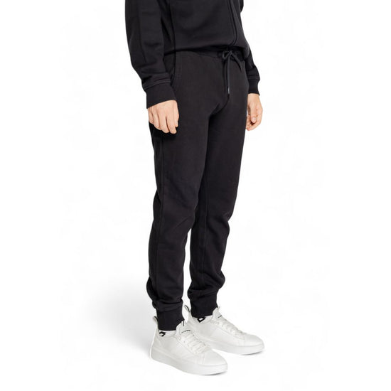 Black Cotton Jeans & Pant