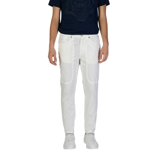 White Cotton Jeans & Pant