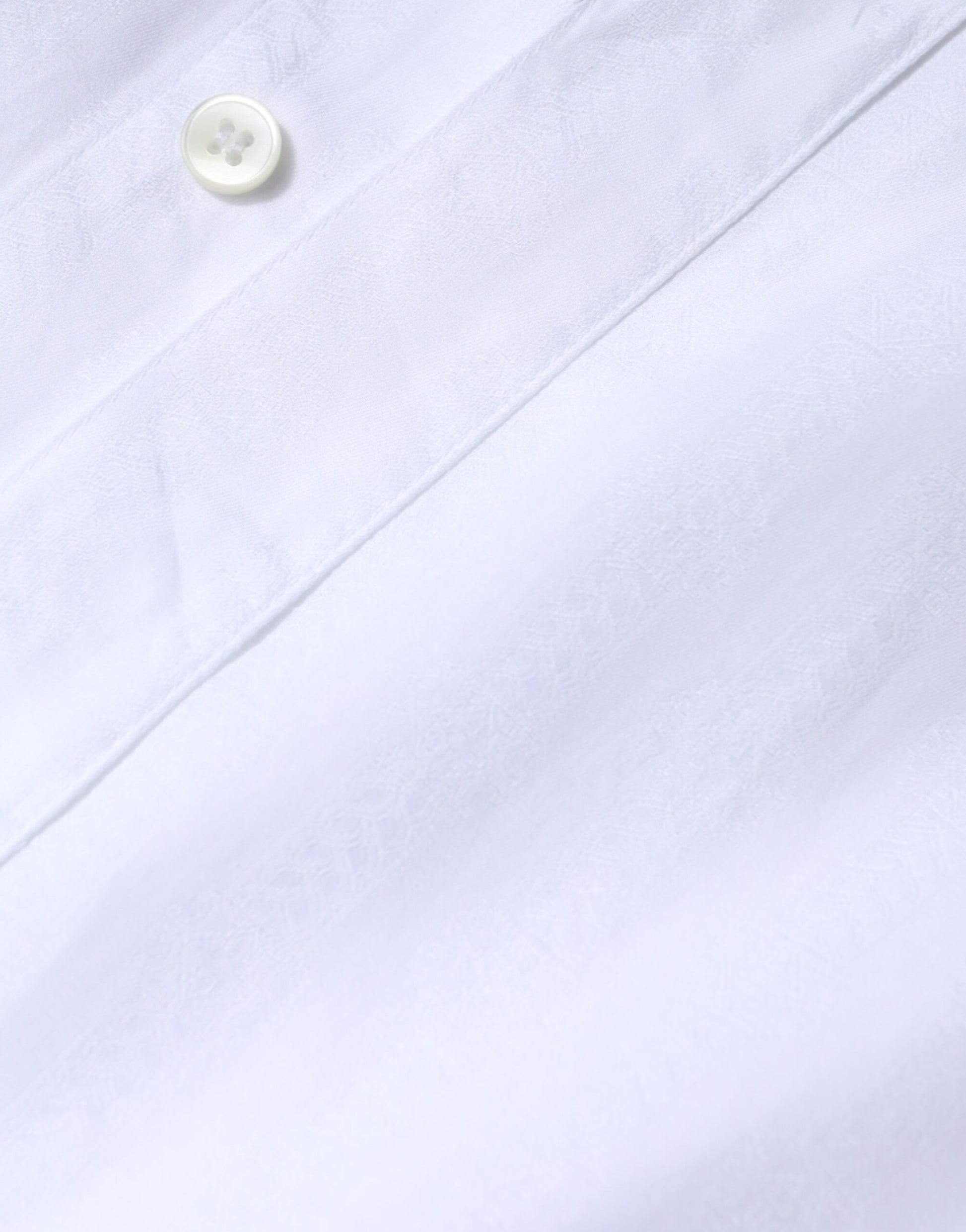 White Cotton Formal Men GOLD Dress Shirt