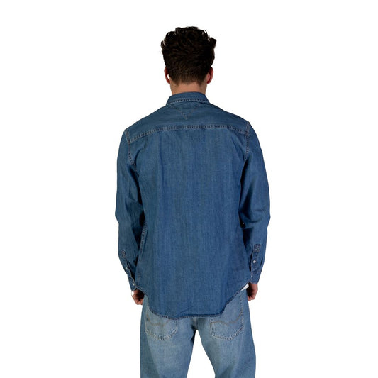 Blue Cotton Rigenerato Shirt