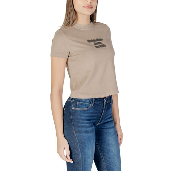 Gray Cotton Tops & T-Shirt