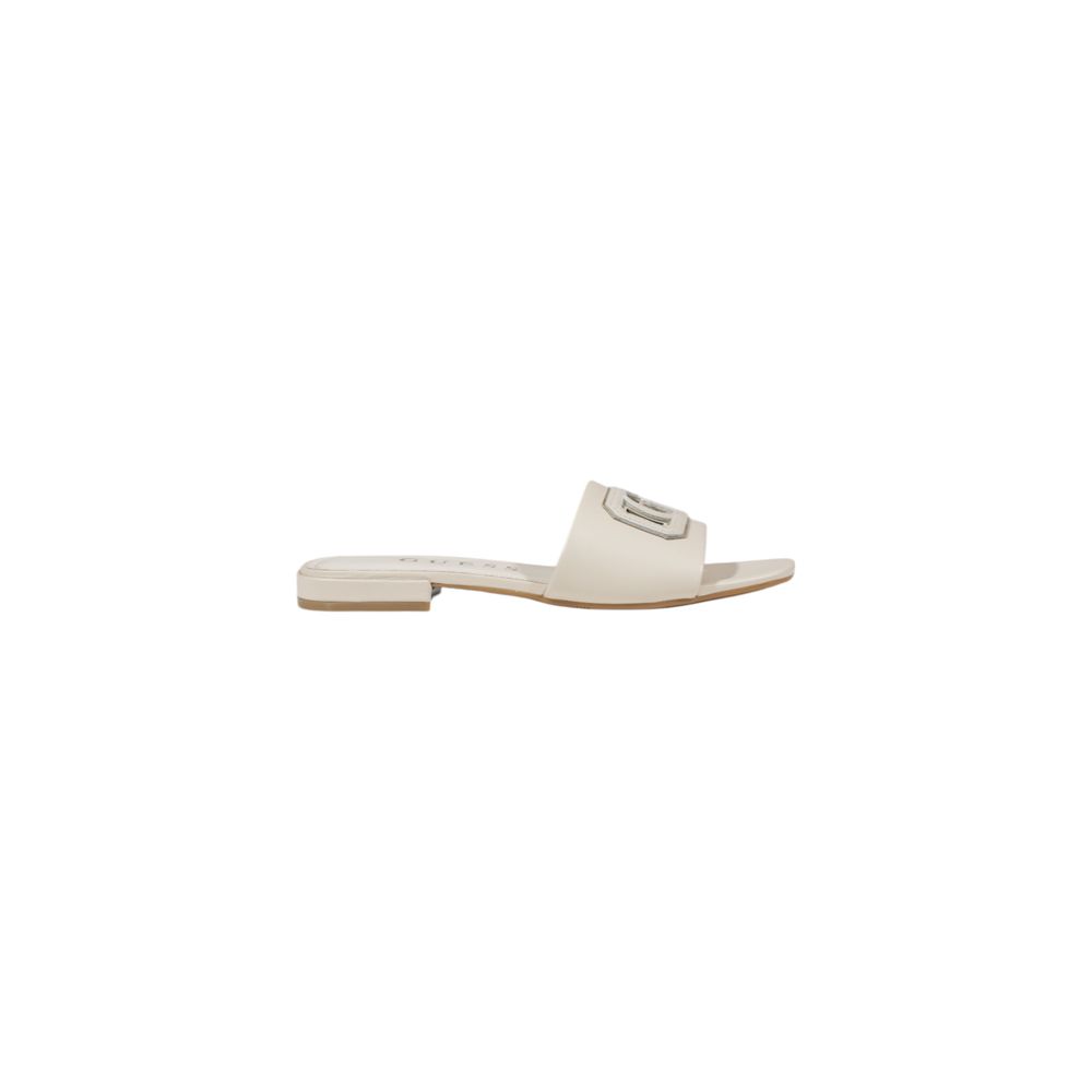 Cream Leather Sandal