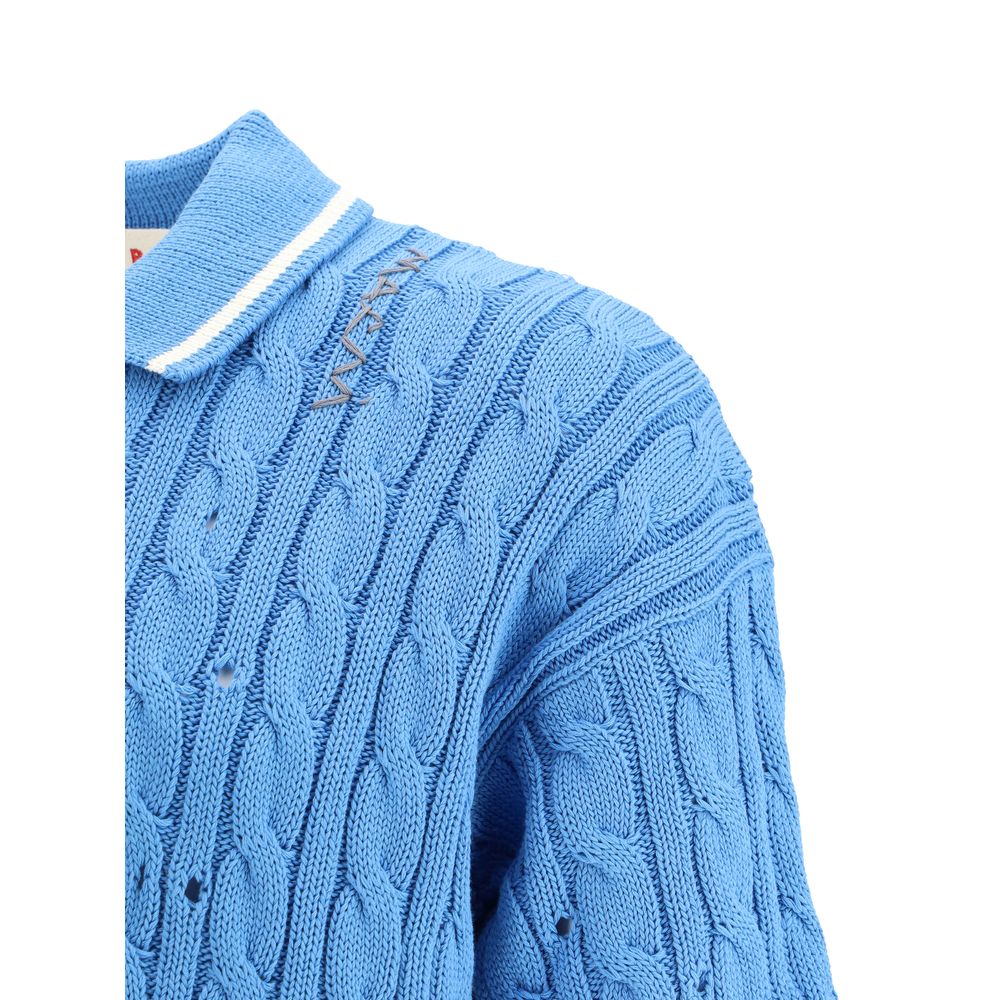 Knit Polo Shirt