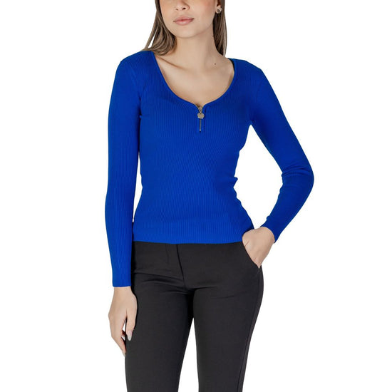 Blue Polyamide Tops & T-Shirt