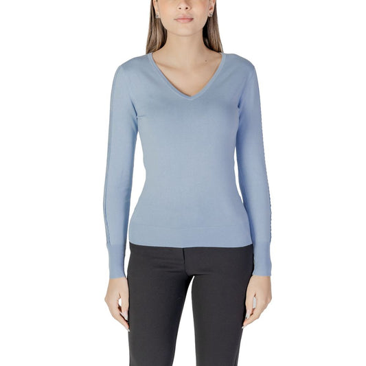 Blue Viscose Tops & T-Shirt