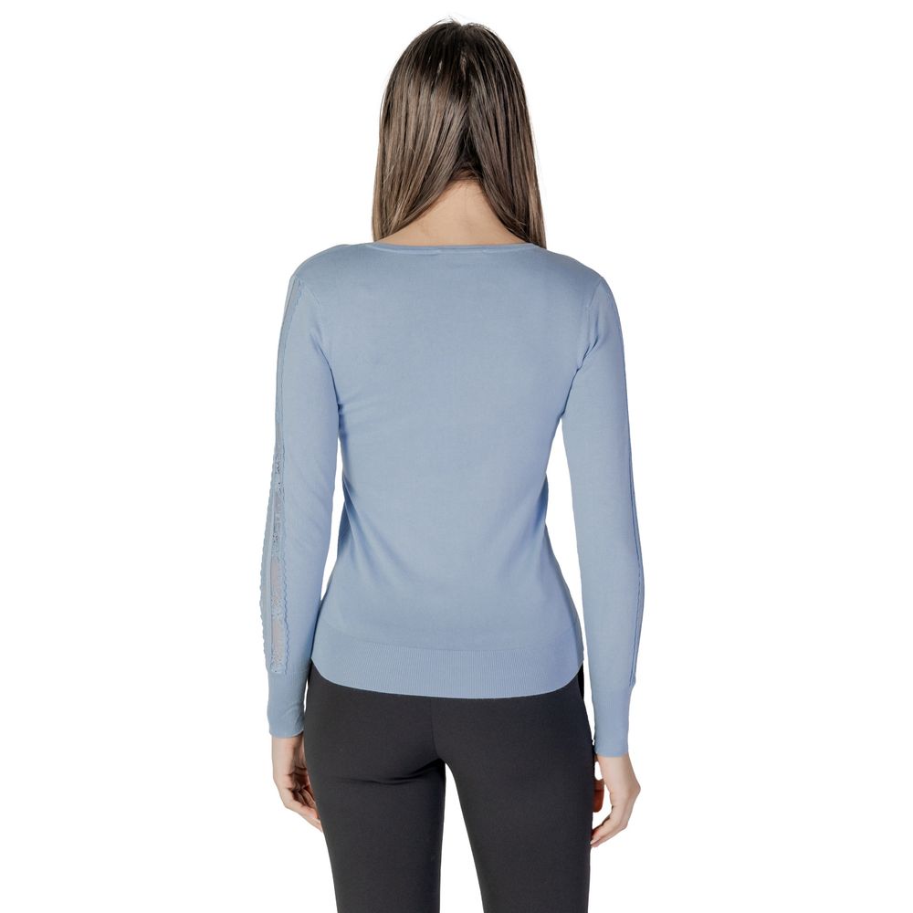 Blue Viscose Tops & T-Shirt