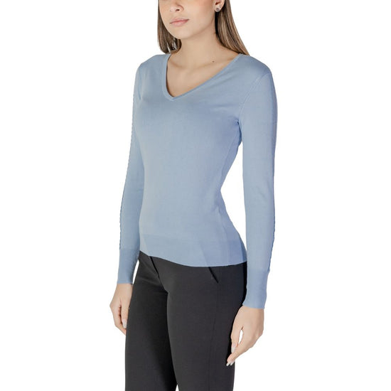 Blue Viscose Tops & T-Shirt