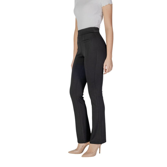 Black Viscose Jeans & Pant