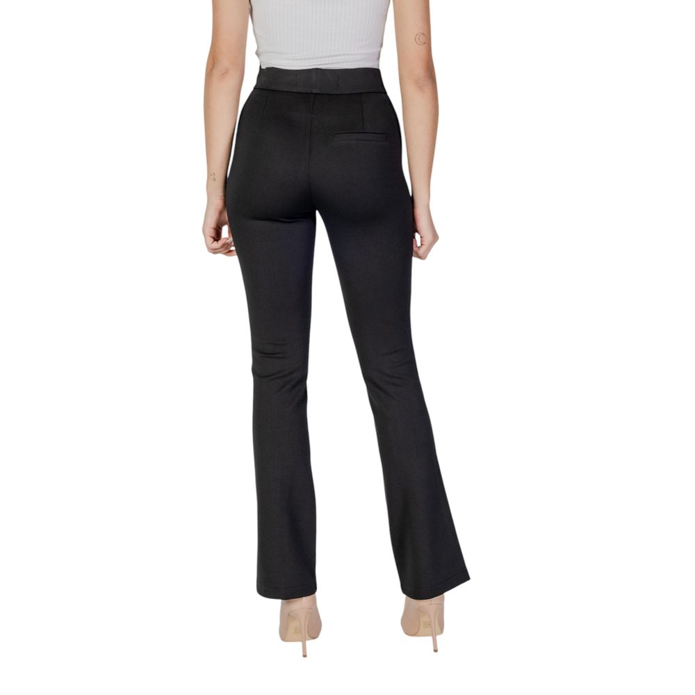 Black Viscose Jeans & Pant