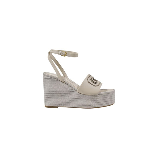 Cream Synthetic Sandal