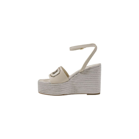 Cream Synthetic Sandal