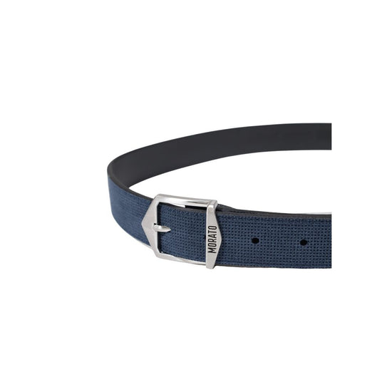 Blue Leather Belt