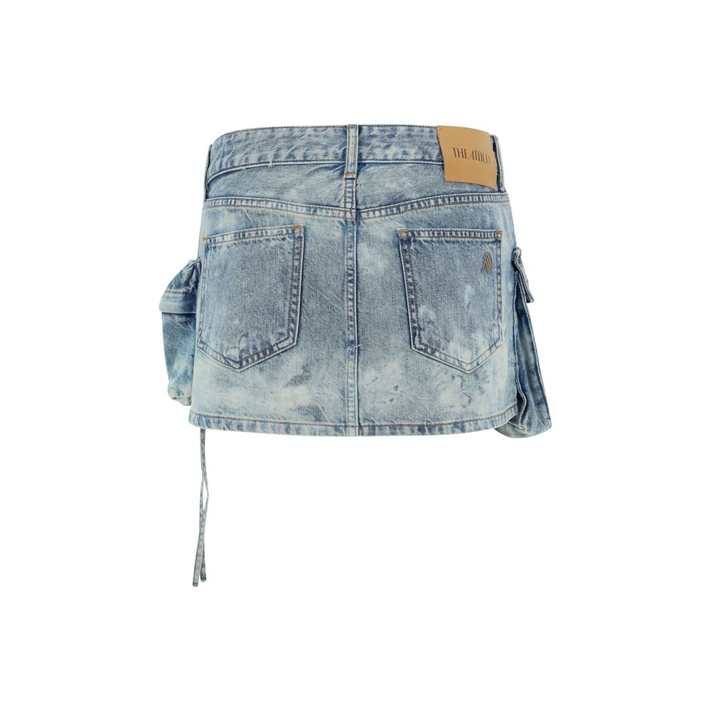 Denim Mini Skirt